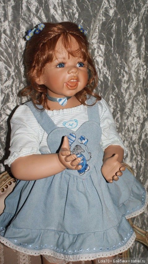 Куклы из моей коллекции. Большие фарфорки от Моника Левениг