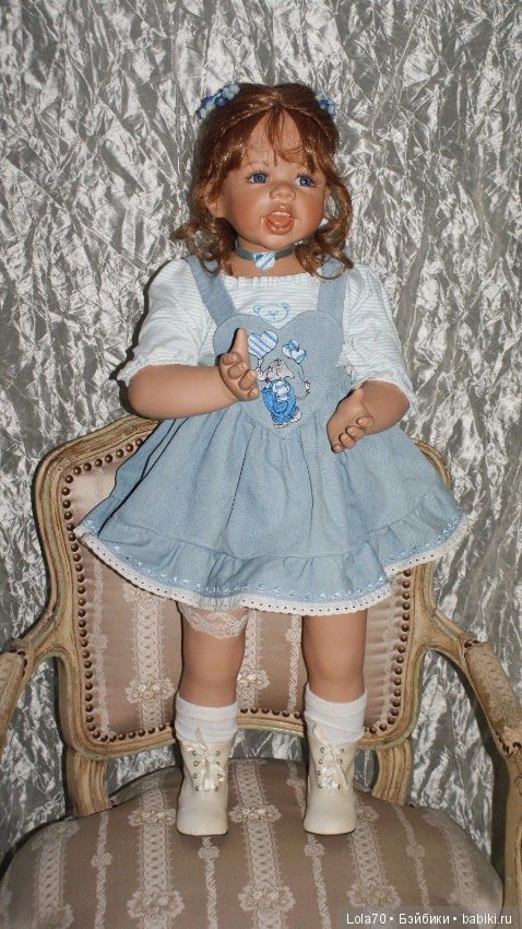 Куклы из моей коллекции. Большие фарфорки от Моника Левениг