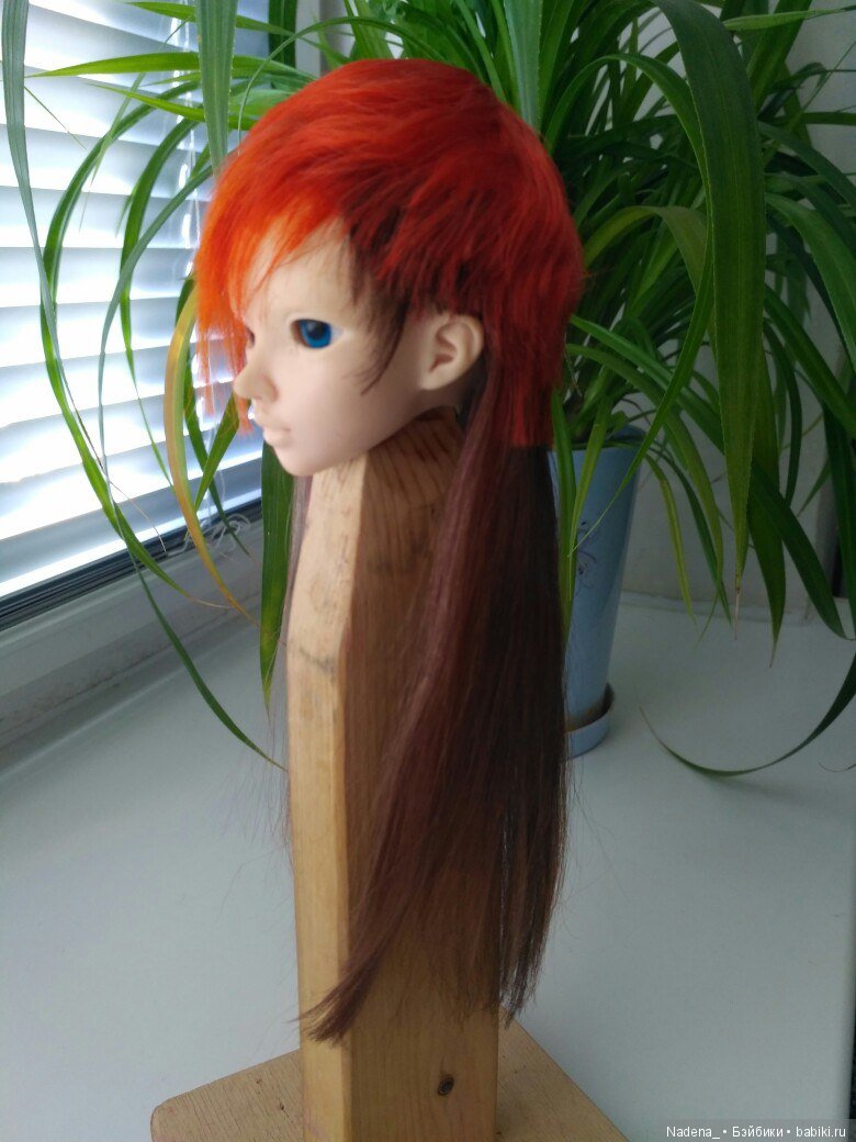 Яркий парик на Minifee — Одежда и обувь для кукол BJD (БЖД): 1/3 (фото 3)
