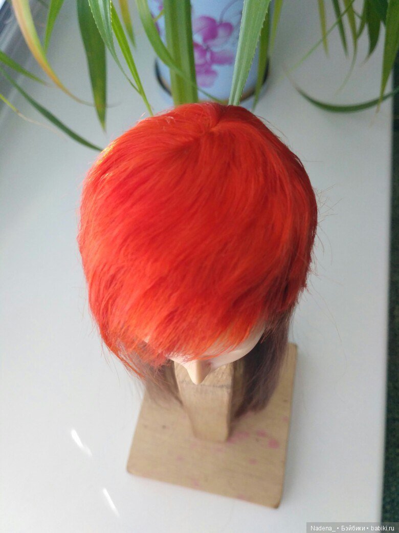 Яркий парик на Minifee — Одежда и обувь для кукол BJD (БЖД): 1/3 (фото 4)