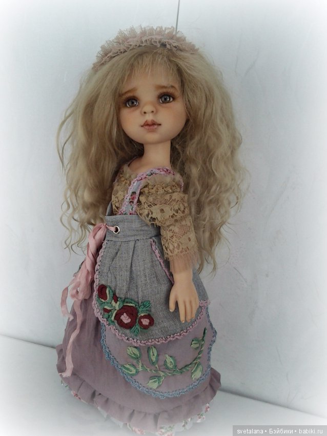 Подружки Вика и Лика.ООАК кукол Паола Рейна (фото 6)