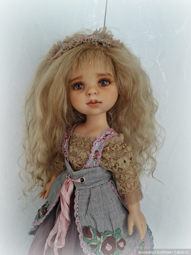 Подружки Вика и Лика.ООАК кукол Паола Рейна (фото 5)