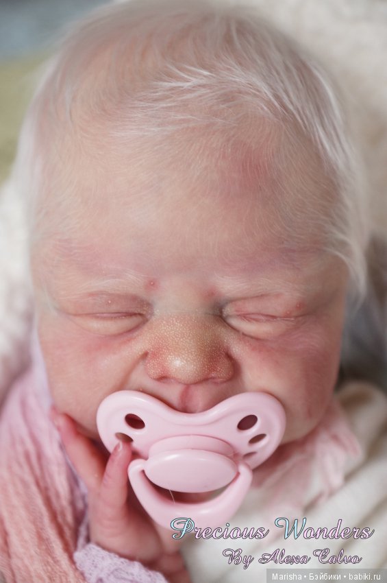 Emmelie скульптора Ulrike Gall, мастер реборнист Alexa Calvo Cabet