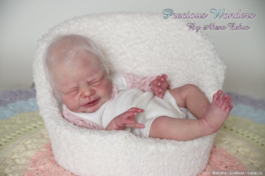 Emmelie скульптора Ulrike Gall, мастер реборнист Alexa Calvo Cabet