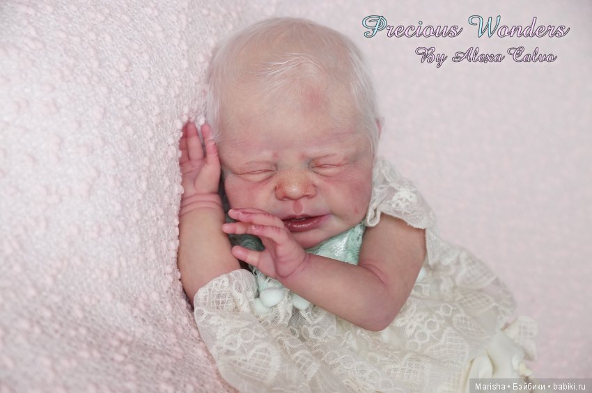 Emmelie скульптора Ulrike Gall, мастер реборнист Alexa Calvo Cabet