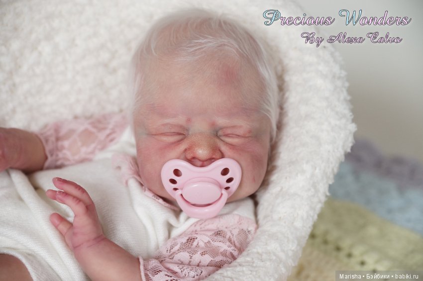 Emmelie скульптора Ulrike Gall, мастер реборнист Alexa Calvo Cabet