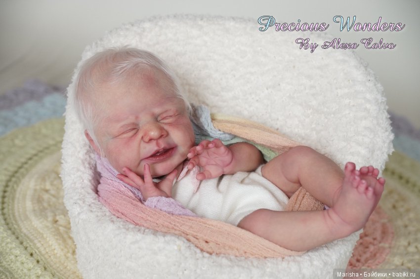 Emmelie скульптора Ulrike Gall, мастер реборнист Alexa Calvo Cabet