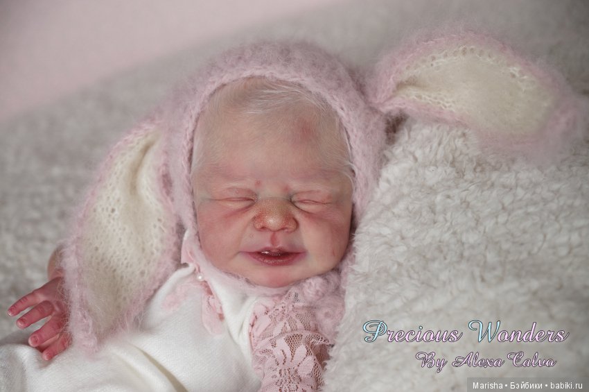 Emmelie скульптора Ulrike Gall, мастер реборнист Alexa Calvo Cabet