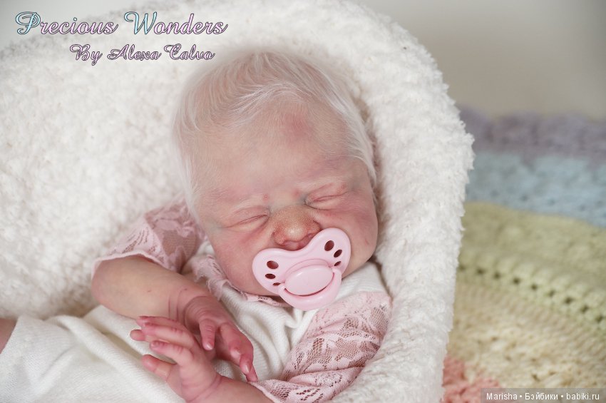 Emmelie скульптора Ulrike Gall, мастер реборнист Alexa Calvo Cabet