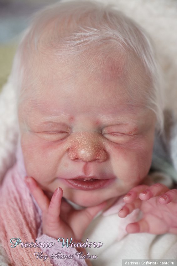 Emmelie скульптора Ulrike Gall, мастер реборнист Alexa Calvo Cabet