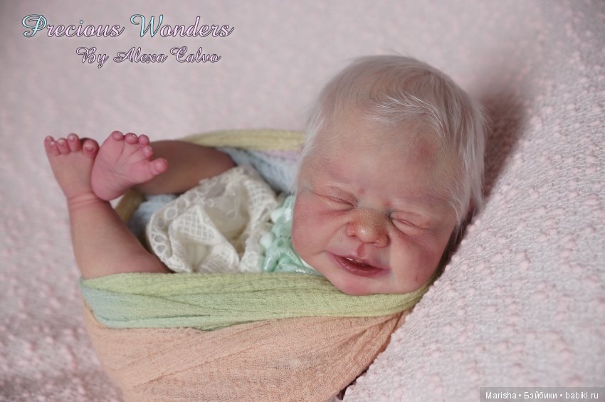 Emmelie скульптора Ulrike Gall, мастер реборнист Alexa Calvo Cabet (фото 6)