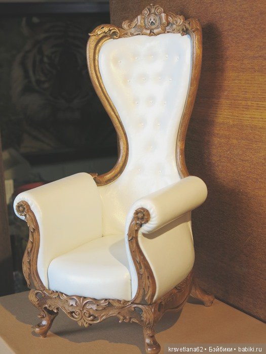 Элегантное кресло с высокой спинкой эксклюзивно для (фото 9)