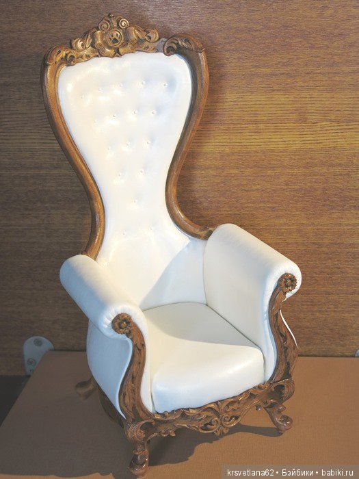 Элегантное кресло с высокой спинкой эксклюзивно для (фото 6)