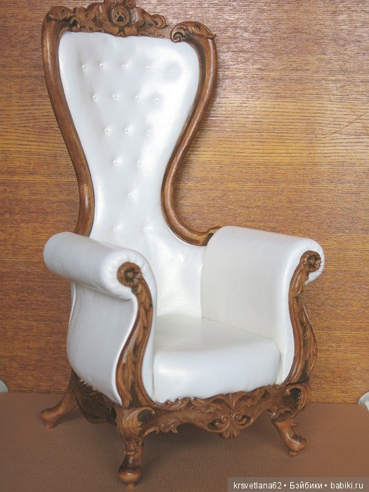 Элегантное кресло с высокой спинкой эксклюзивно для (фото 5)
