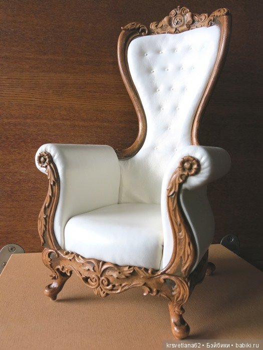 Элегантное кресло с высокой спинкой эксклюзивно для (фото 10)
