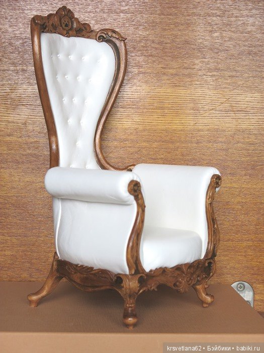 Элегантное кресло с высокой спинкой эксклюзивно для (фото 3)