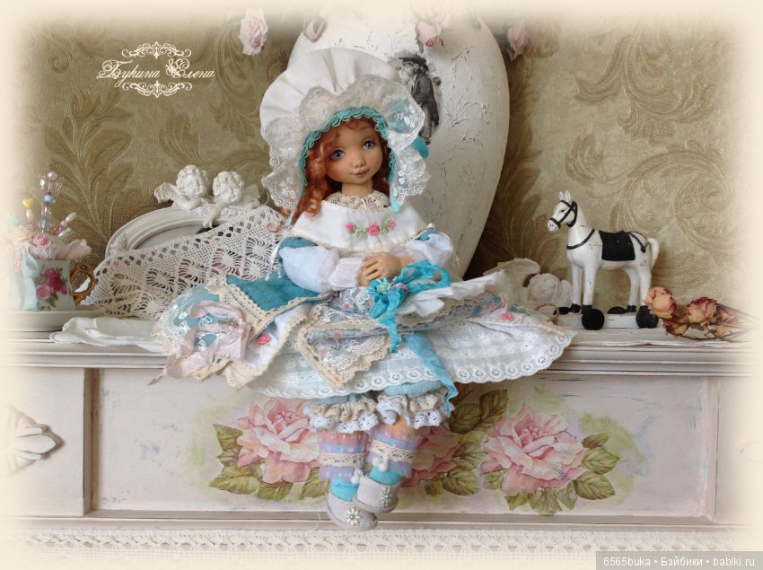 Коллекционная, текстильная кукла