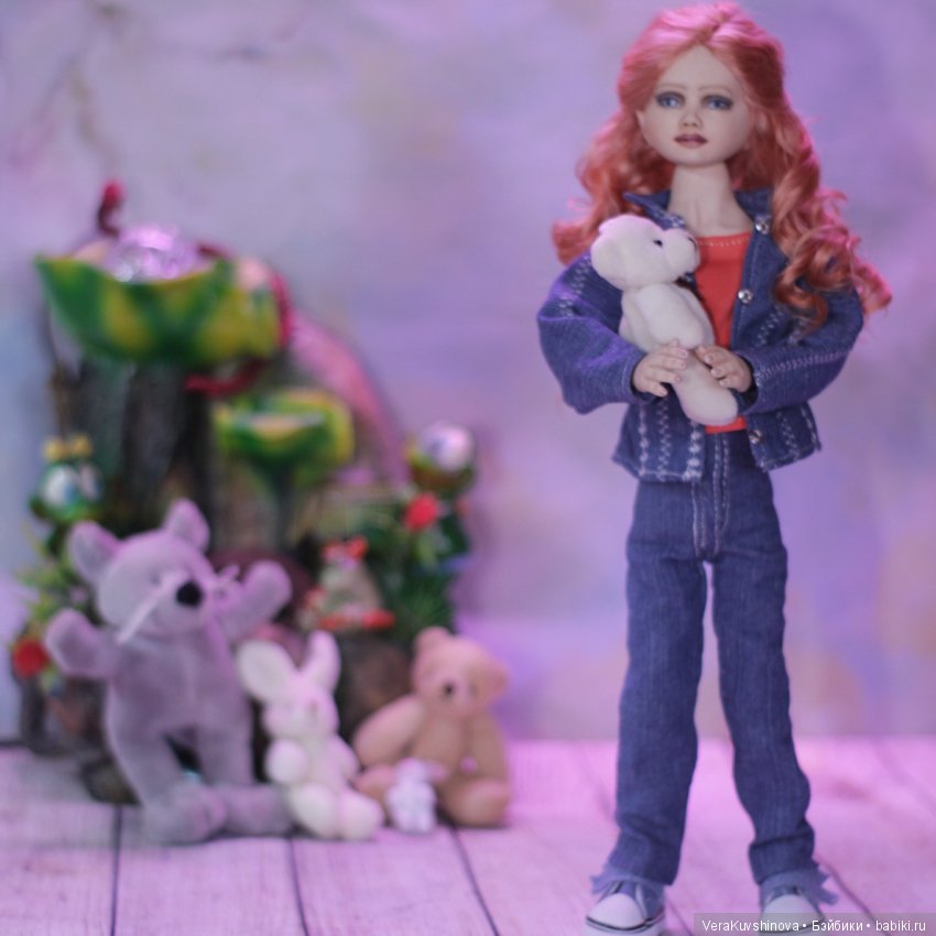 Кукла 35 см — Лепка авторских кукол: полимерная глина (фото 6)