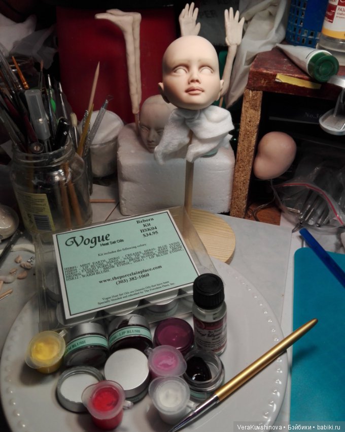 Кукла 35 см — Лепка авторских кукол: полимерная глина (фото 8)