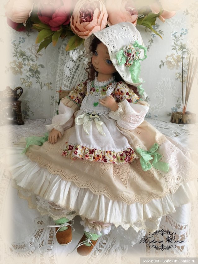 Коллекционная авторская кукла (фото 4)