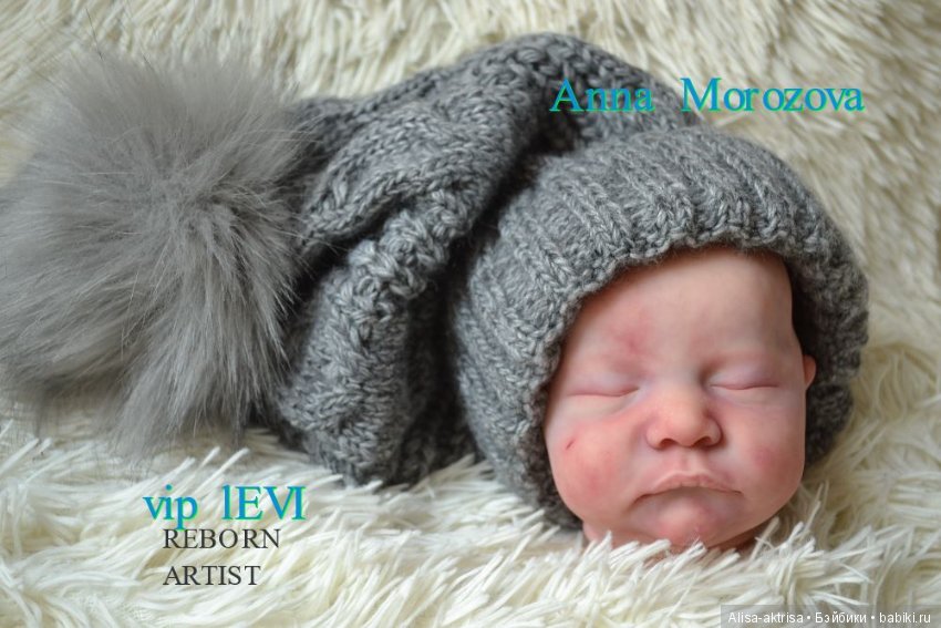 Процесс возрождения... Леви еще одна попытка родить девочку. Кукла реборн Анны Морозовой (фото 3)
