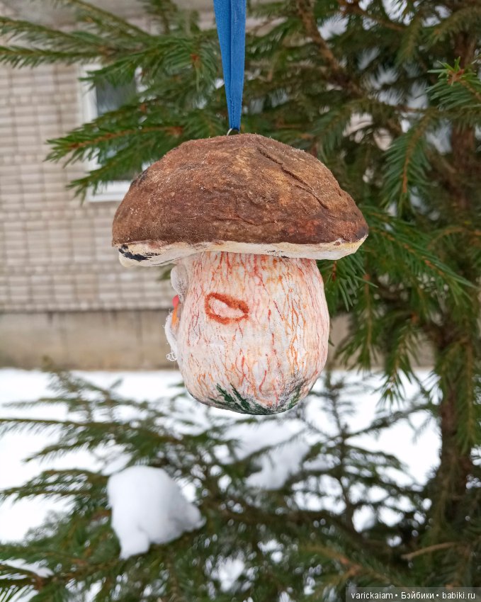 Грибы на ёлку / Mushrooms for Xmas tree