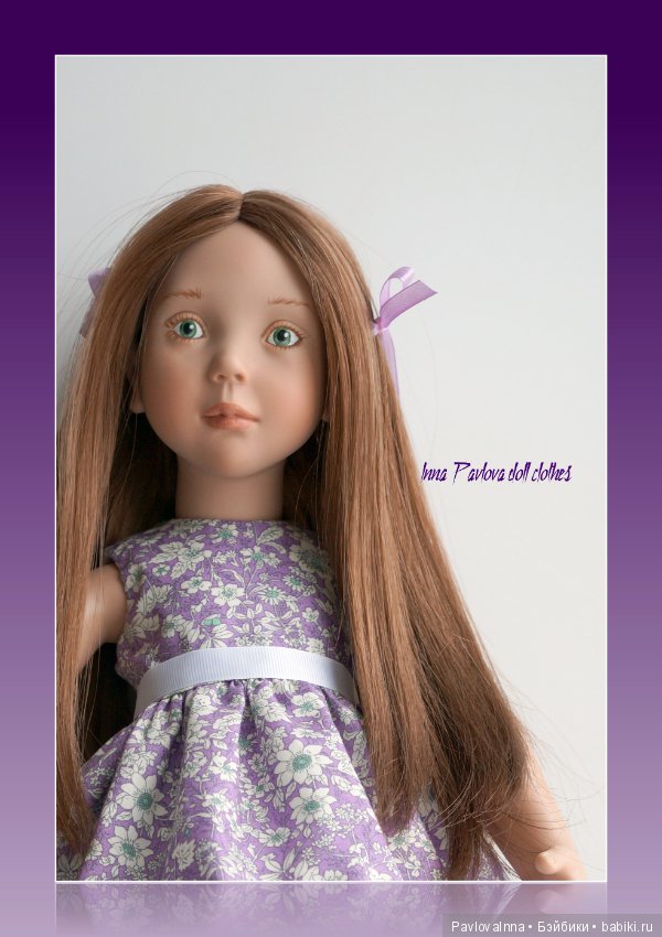 Платье для куклы Цвергназе