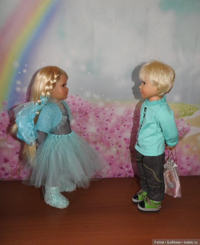 Бирюзовое настроение. Куклы Kidz’n’Cats (фото 7)