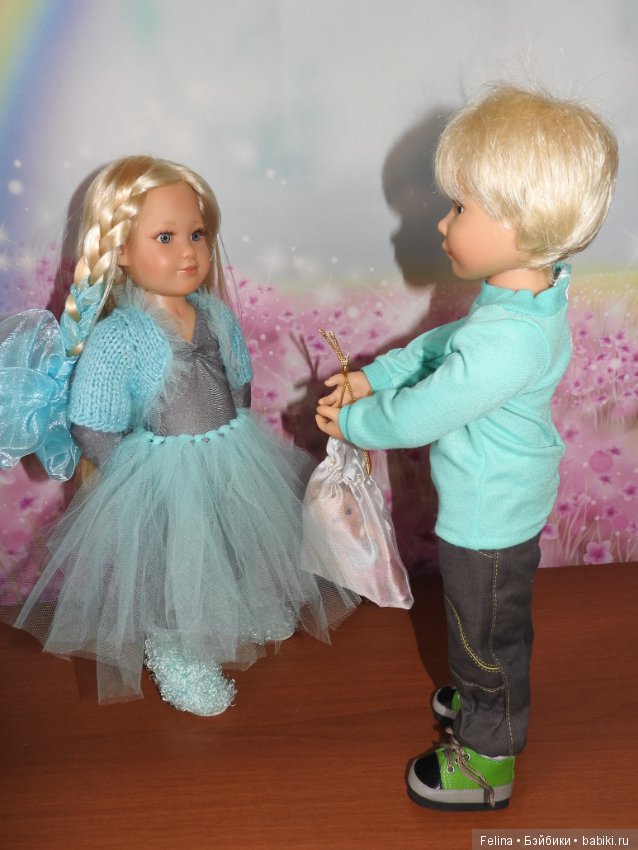 Бирюзовое настроение. Куклы Kidz’n’Cats (фото 10)