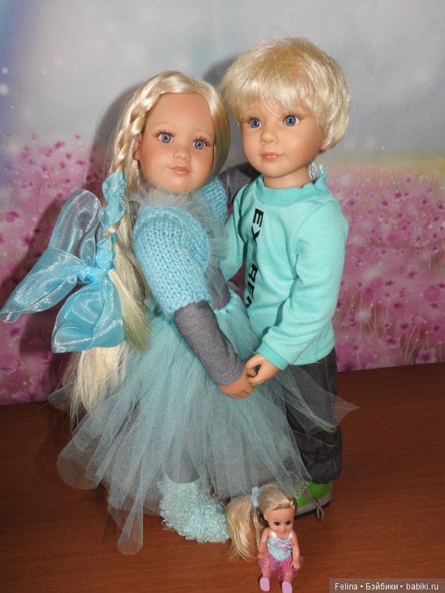 Бирюзовое настроение. Куклы Kidz’n’Cats