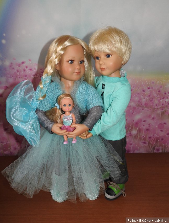Бирюзовое настроение. Куклы Kidz’n’Cats