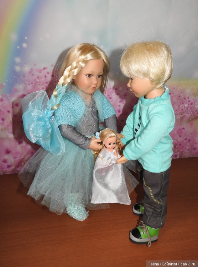 Бирюзовое настроение. Куклы Kidz’n’Cats