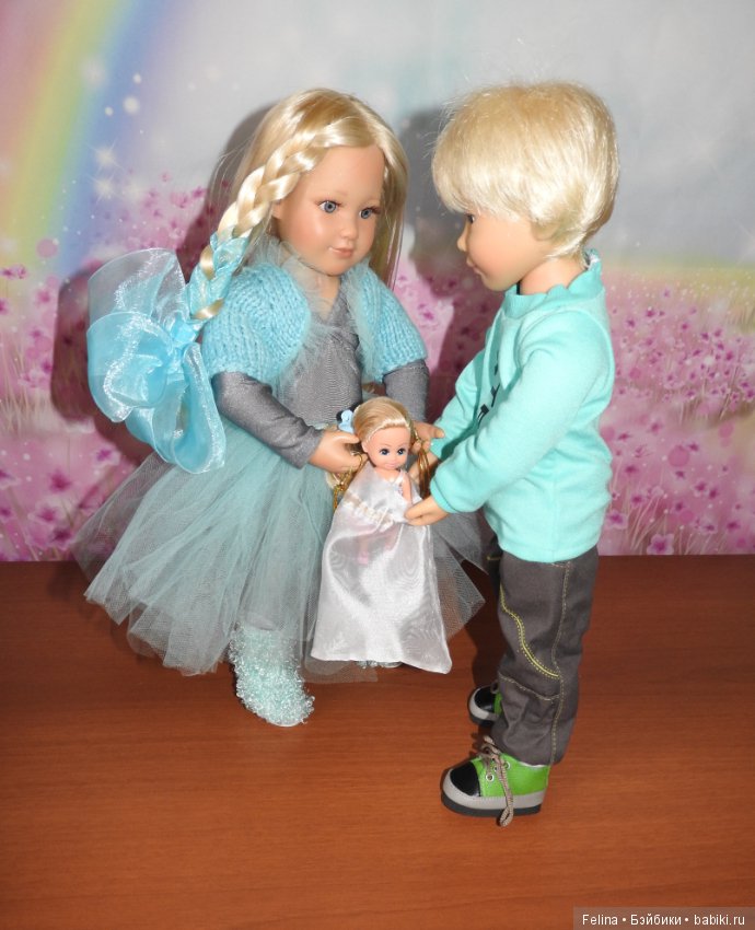 Бирюзовое настроение. Куклы Kidz’n’Cats