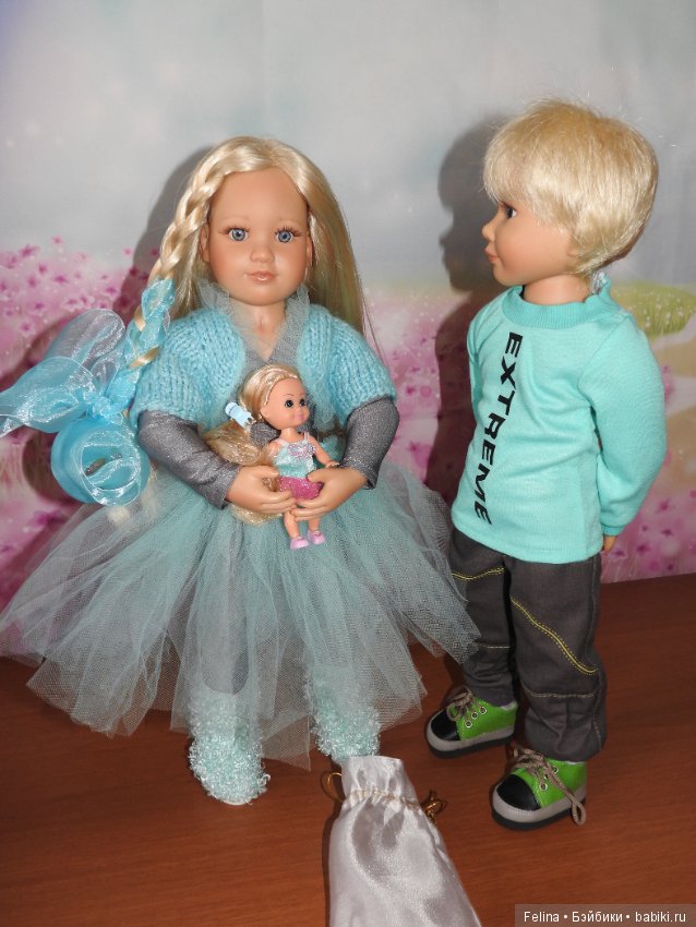 Бирюзовое настроение. Куклы Kidz’n’Cats