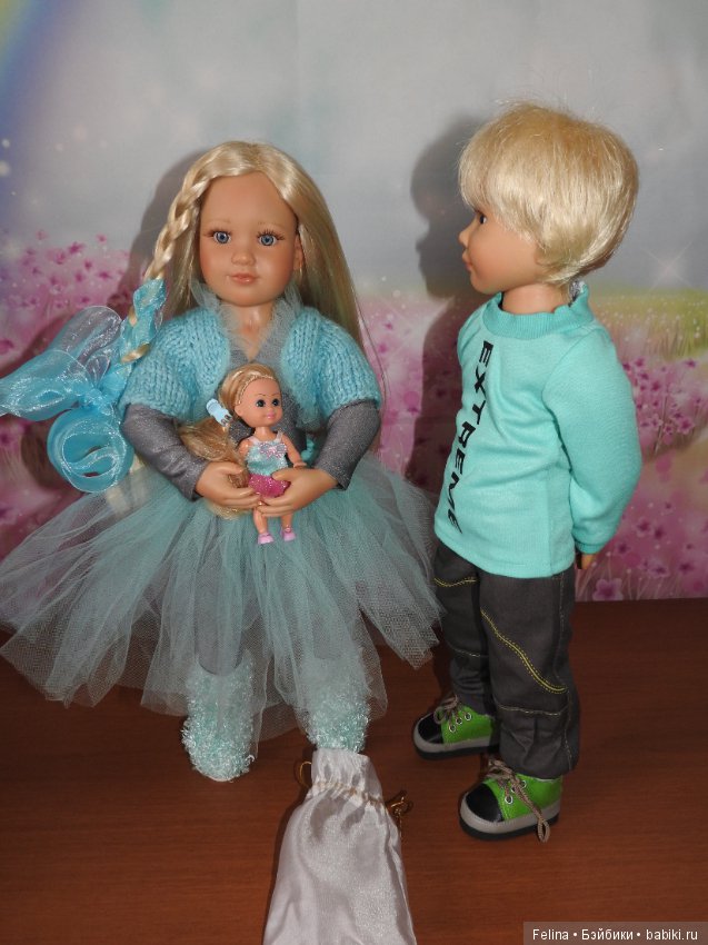 Бирюзовое настроение. Куклы Kidz’n’Cats