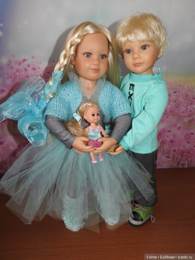 Бирюзовое настроение. Куклы Kidz’n’Cats