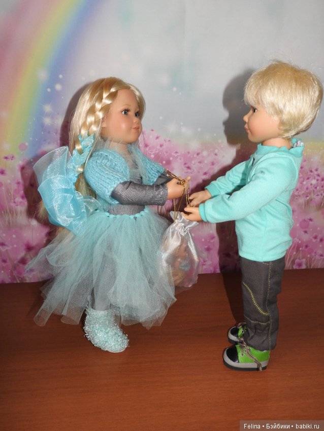 Бирюзовое настроение. Куклы Kidz’n’Cats