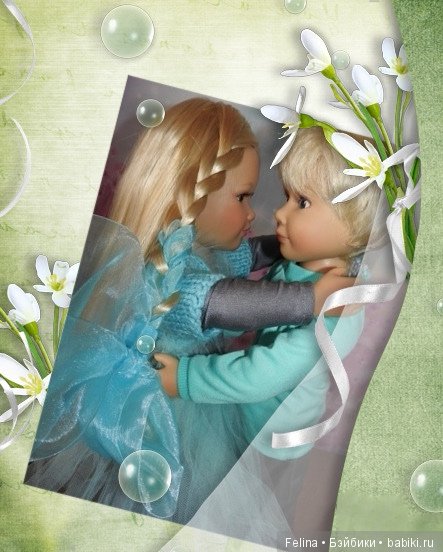 Бирюзовое настроение. Куклы Kidz’n’Cats