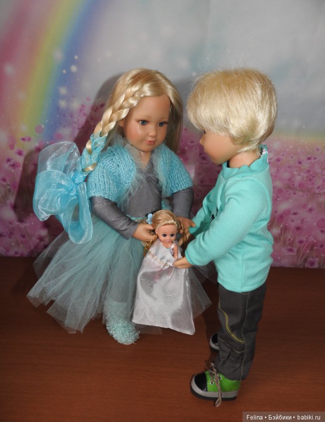 Бирюзовое настроение. Куклы Kidz’n’Cats