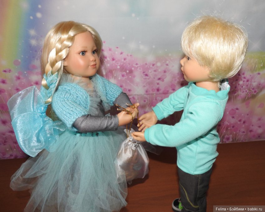 Бирюзовое настроение. Куклы Kidz’n’Cats