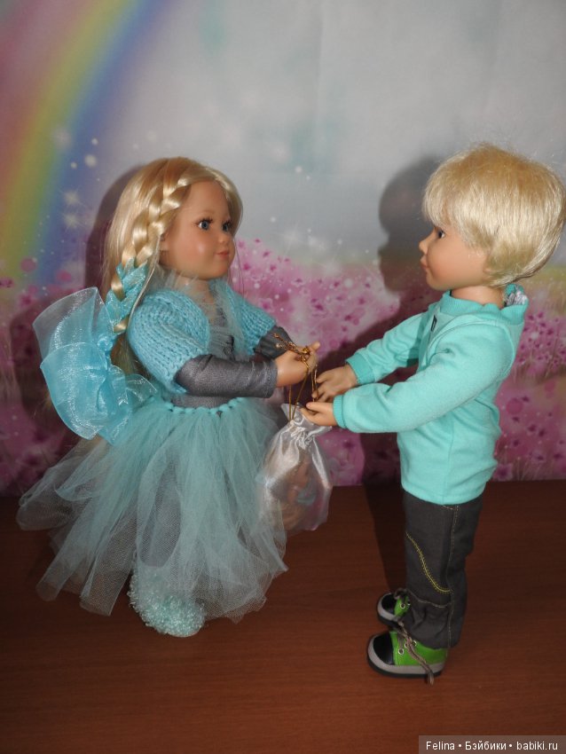 Бирюзовое настроение. Куклы Kidz’n’Cats