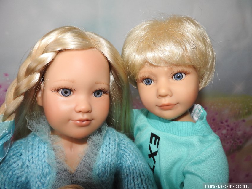 Бирюзовое настроение. Куклы Kidz’n’Cats