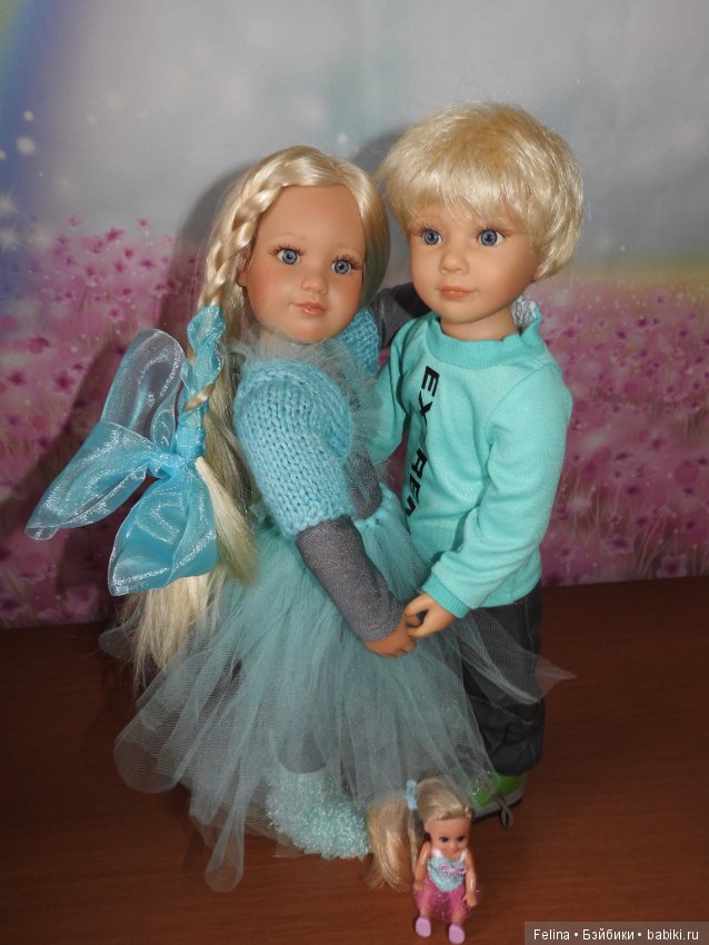 Бирюзовое настроение. Куклы Kidz’n’Cats