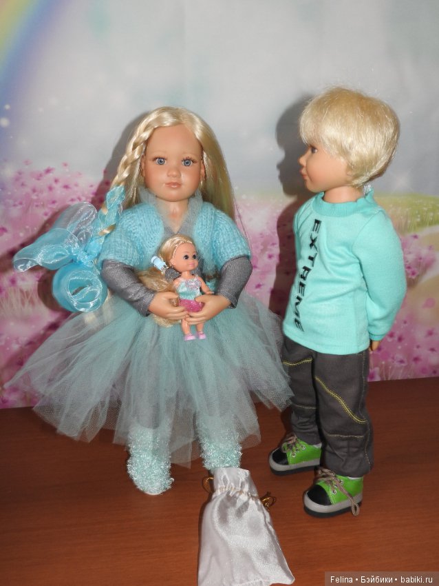 Бирюзовое настроение. Куклы Kidz’n’Cats