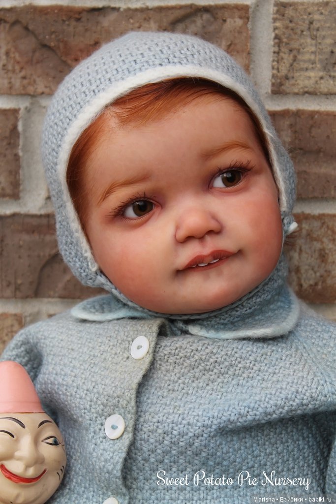 Малыш Tristan, скульптор Jannie De Lang, мастер LaDonna Briggs (фото 6)