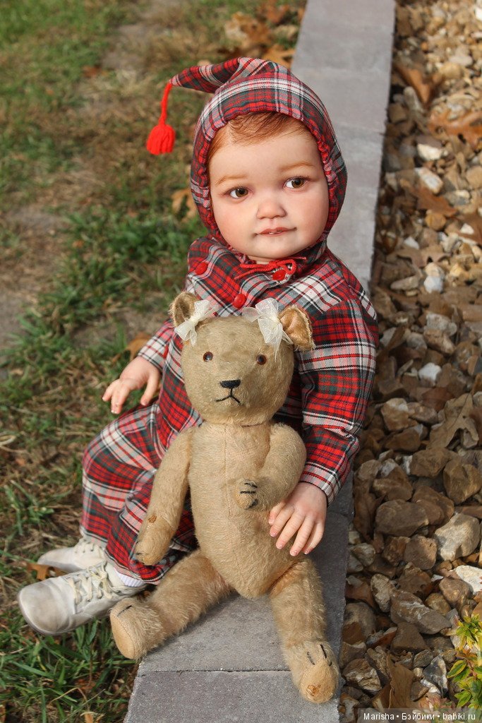 Малыш Tristan, скульптор Jannie De Lang, мастер LaDonna Briggs (фото 8)