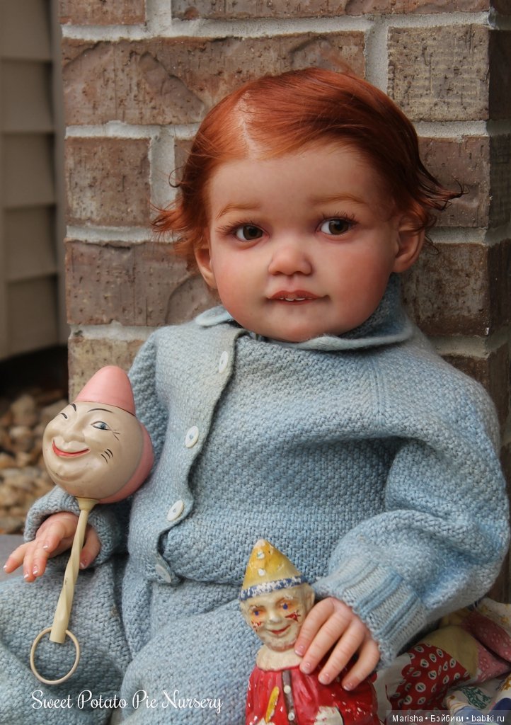 Малыш Tristan, скульптор Jannie De Lang, мастер LaDonna Briggs (фото 2)