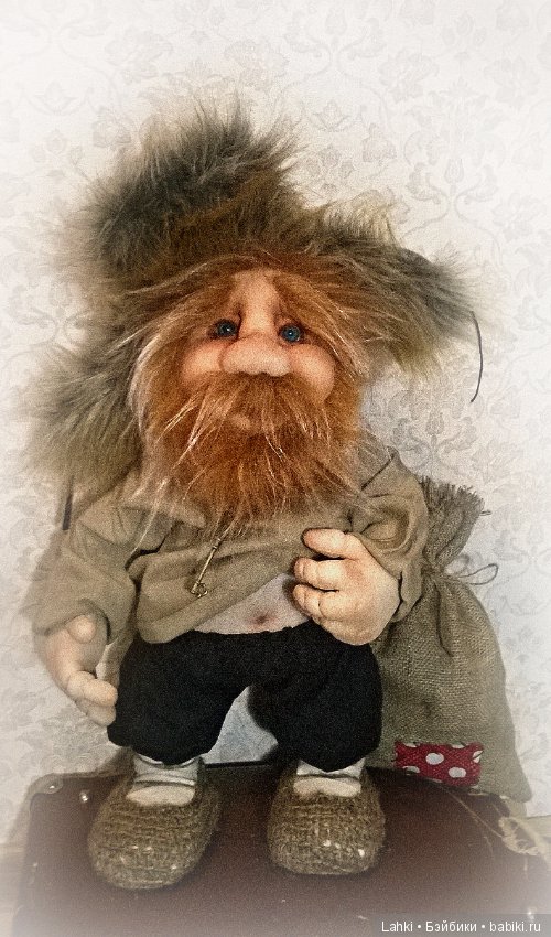Домовой — Куклы из капрона и чулочной техники: авторские игрушки (фото 2)