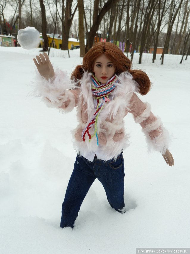 Зимняя прогулка — Куклы Phicen (TBLeague/Фицен): бесшовные тела (фото 7)