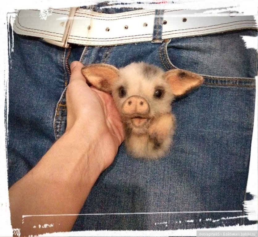 Мои брошки — Валяные игрушки из шерсти: сухое валяние